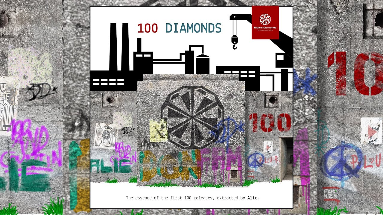 DD100XL - V.A. Compilation 100 Diamonds mixed by Alic