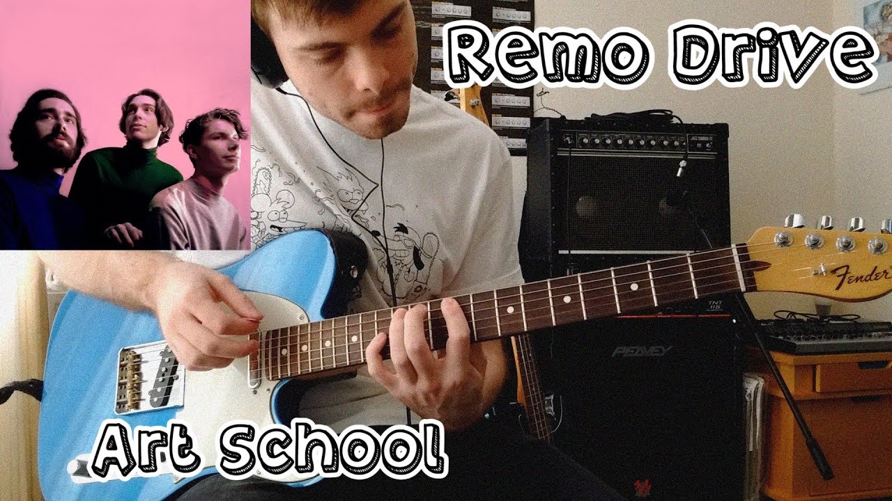Remo Drive - Art School - Guitar Cover (with tab)