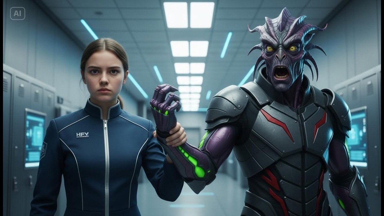 The Alien Bully Broke Her Bag — She Broke His Arm With the Handle | HFY Sci-Fi