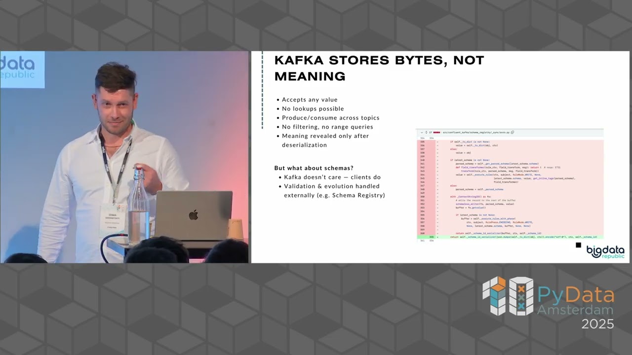 Dima Baranetskyi - Kafka Internals I Wish I Knew Sooner | PyData Amsterdam 2025