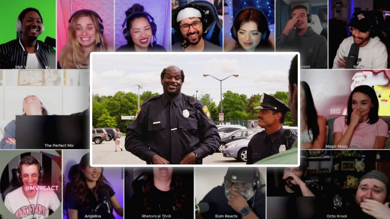 Grown Ups 2 Reaction Mashup | Shaq Police Scene