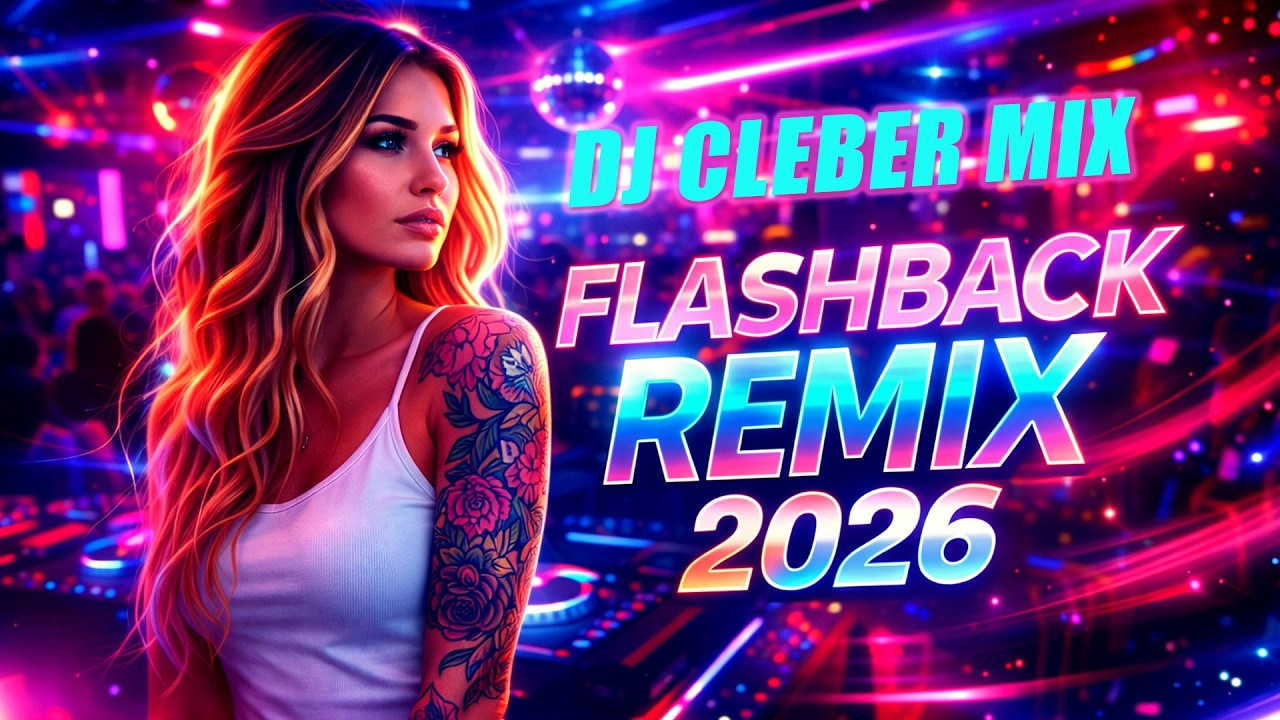 👉 Flashback Remix 2026 🚀 By DJ CLEBER MIX |  As Mais Tocadas Anos 80 & 90 | Dance Hits