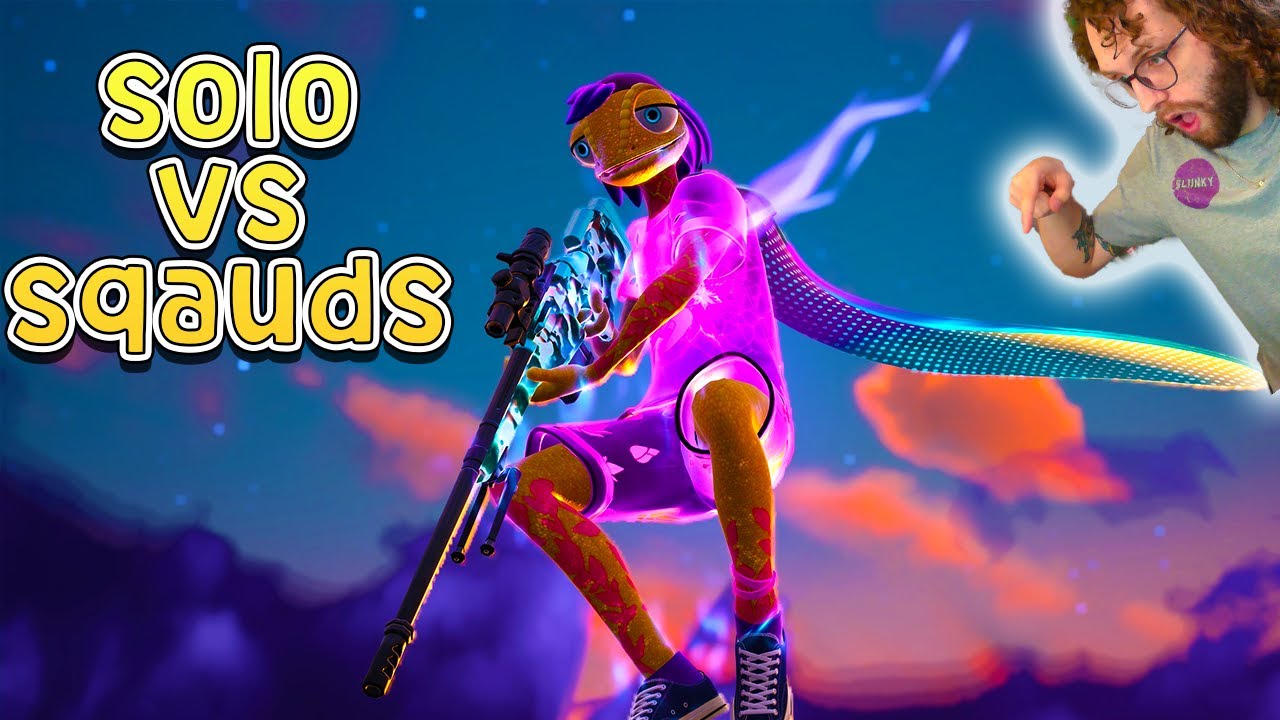 Доминирование в режиме &laquo;Соло против Отрядов&raquo; в Zero Build Fortnite!