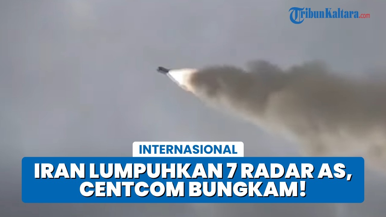 Serangan Telak Iran Lumpuhkan 7 Radar AS, Pengawasan Kacau, CENTCOM Bungkam!