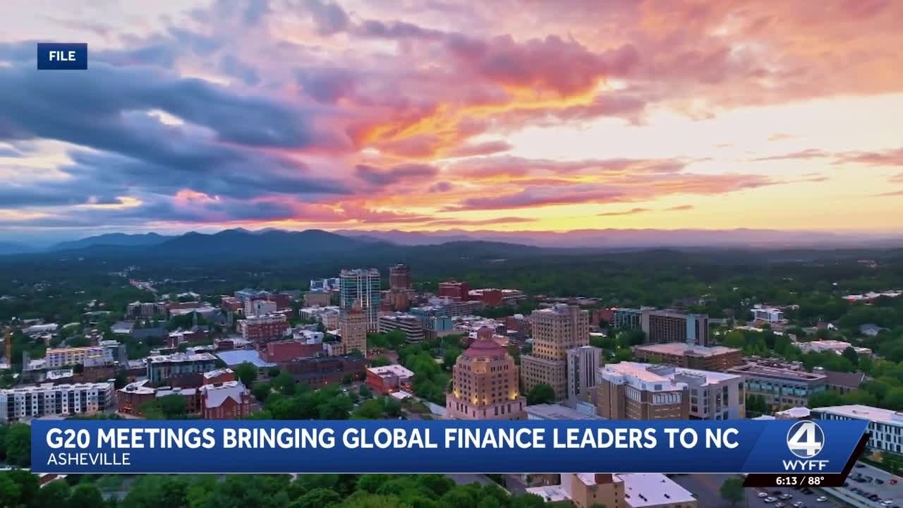 Asheville hosts G20 summit, with the biggest economic powers of the world in attendance