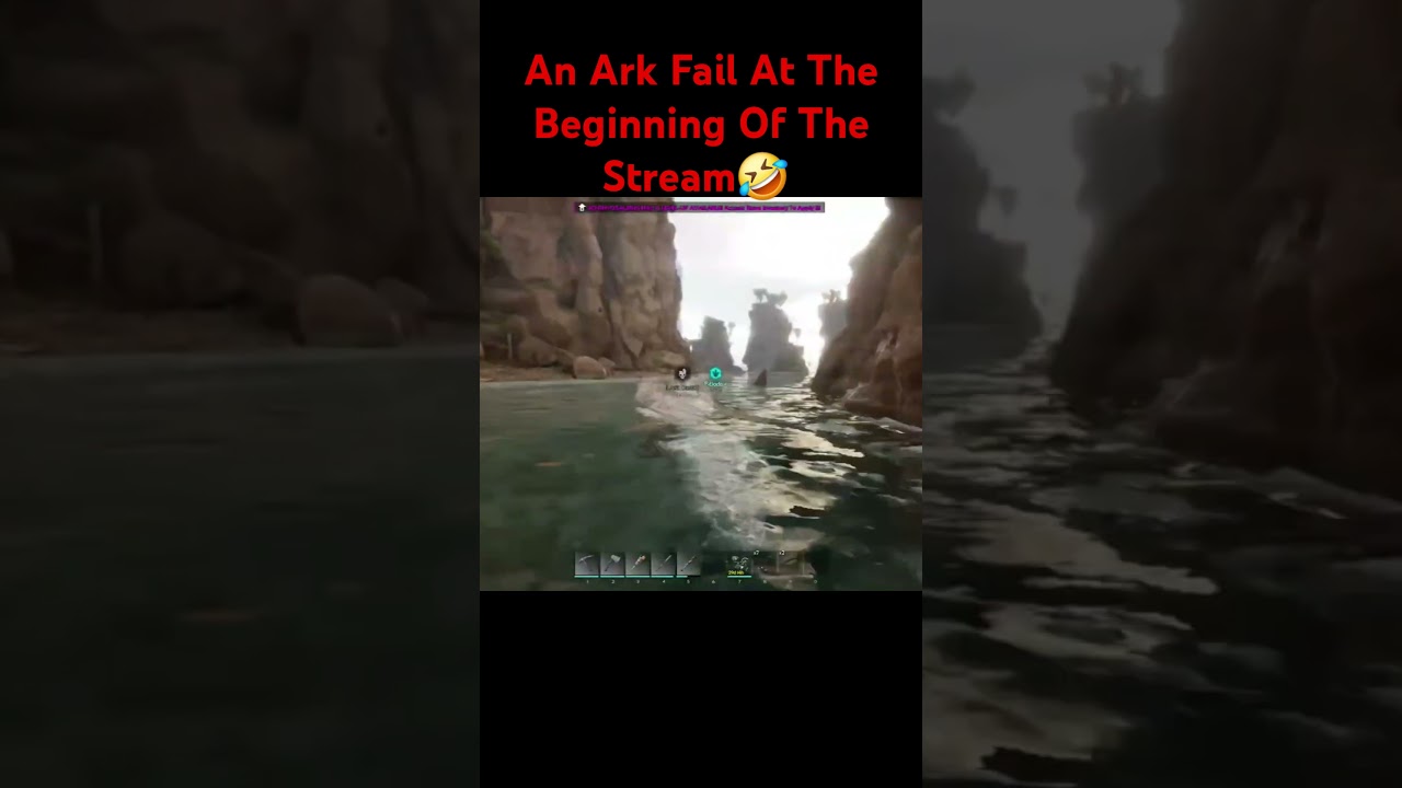 When Taking A Shorcut Goes Wrong Ark Survival Ascended #ark #arksurvivalascended