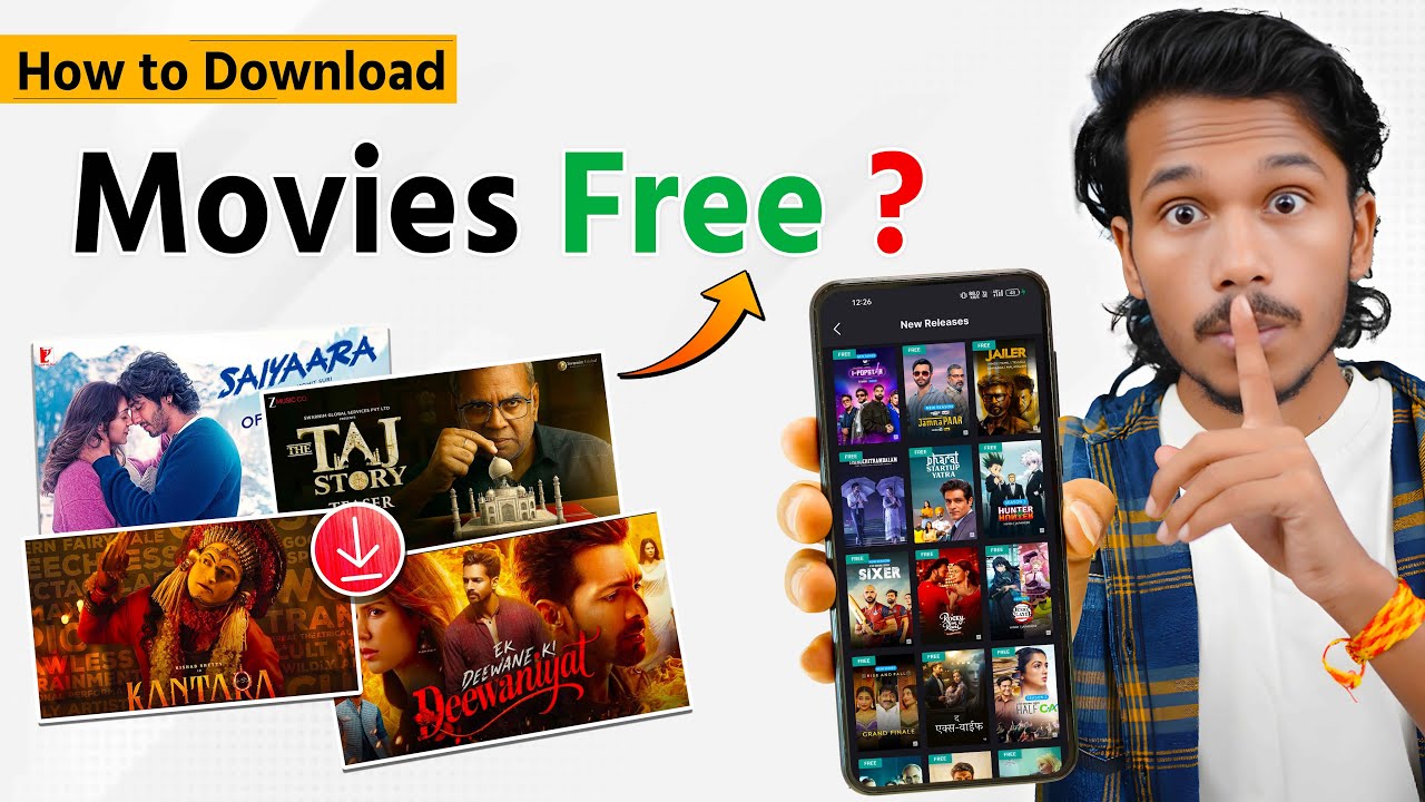 Best New Movie App (DOWNLOAD) For Android & iphone | FREE Movies 🎬| Best movie Download app