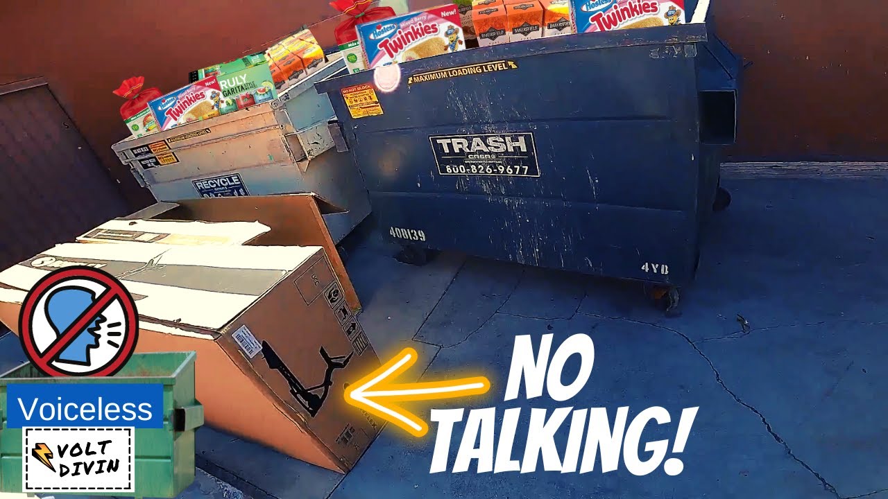 Voiceless Dumpster Diving ASMR Wow!  S3E7