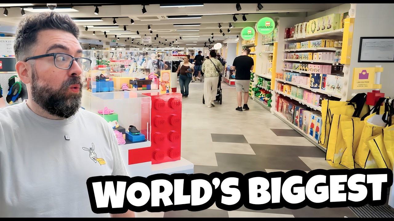 Я посетил самый большой магазин LEGO в мире...
