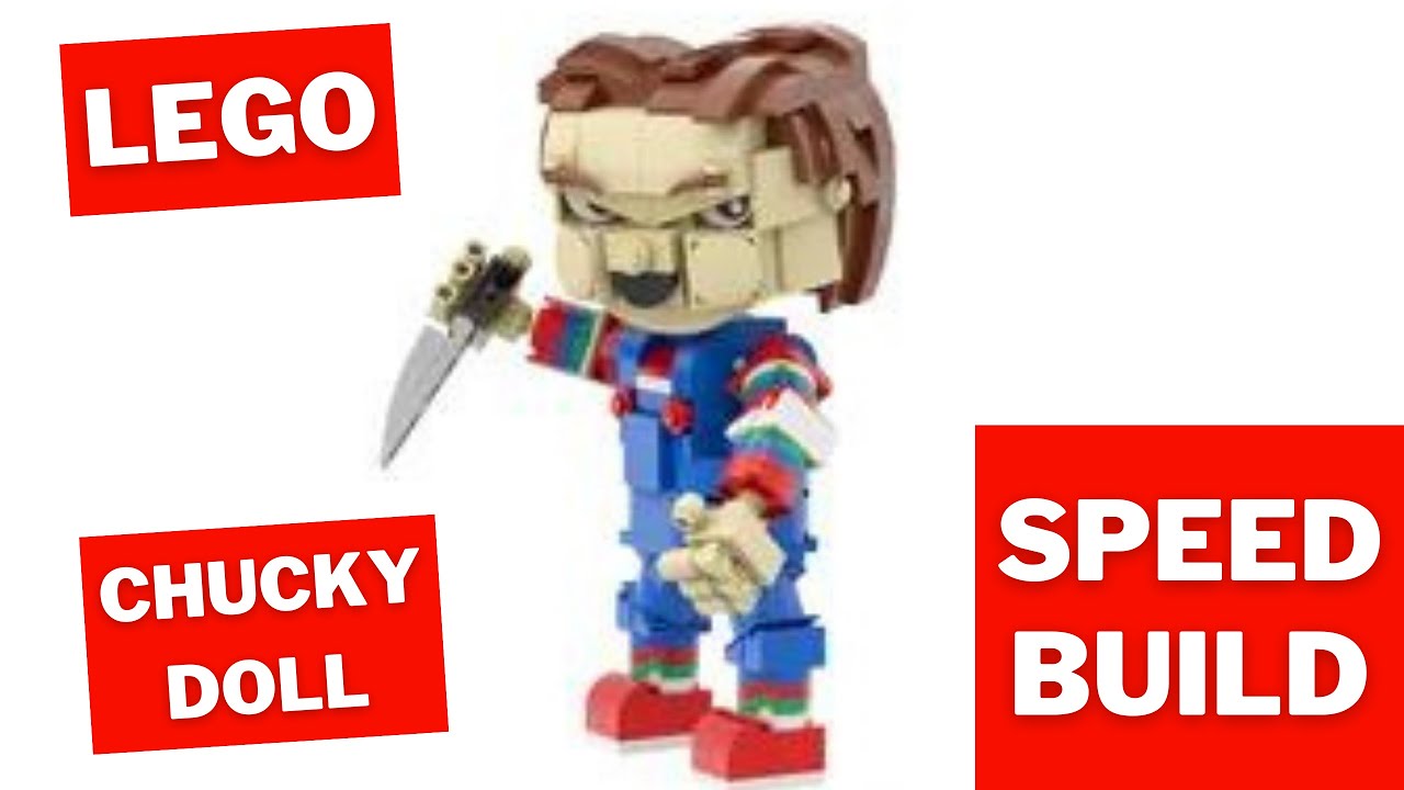 LEGO CHILDS PLAY CHUCKY DOLL FIGURE SPEED BUILD MOC KIT