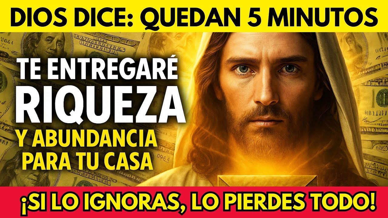 DIOS DICE: NECESITO ENTREGARTE ESTO HOY! RIQUEZA Y ABUNDANCIA…