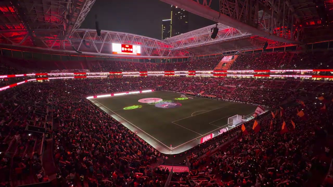 GALATASARAY - ALANYASPOR MAÇ ÖNÜ KADRO SAYIMI VE MUHTEŞEM ATMOSFER