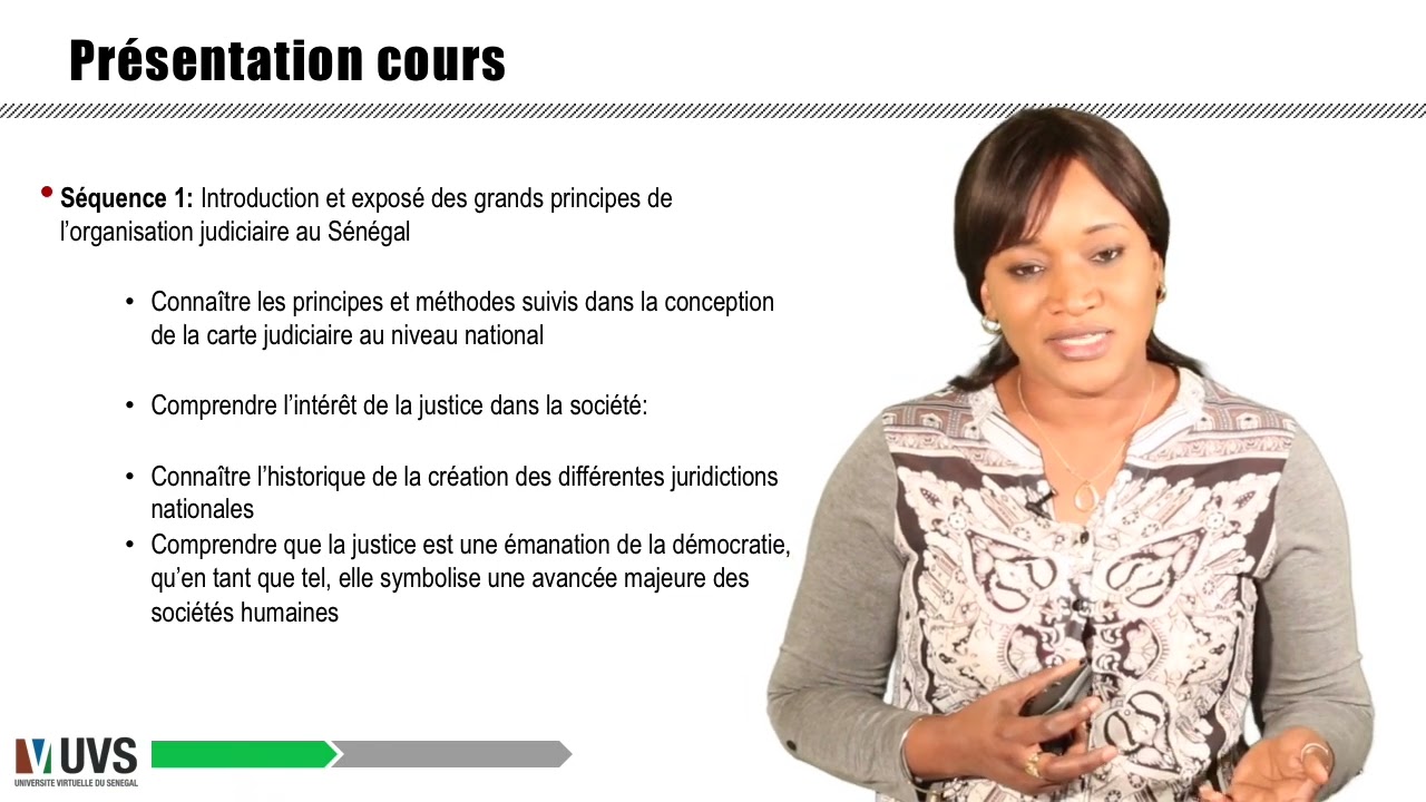 Dr. Dielya Yaya Wane Cour  Institutions judiciaires présentation
