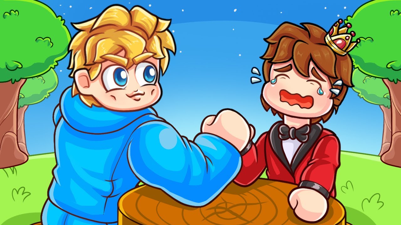 Ich WERDE zum CHAMPION in Roblox Arm Wrestling Simulator!