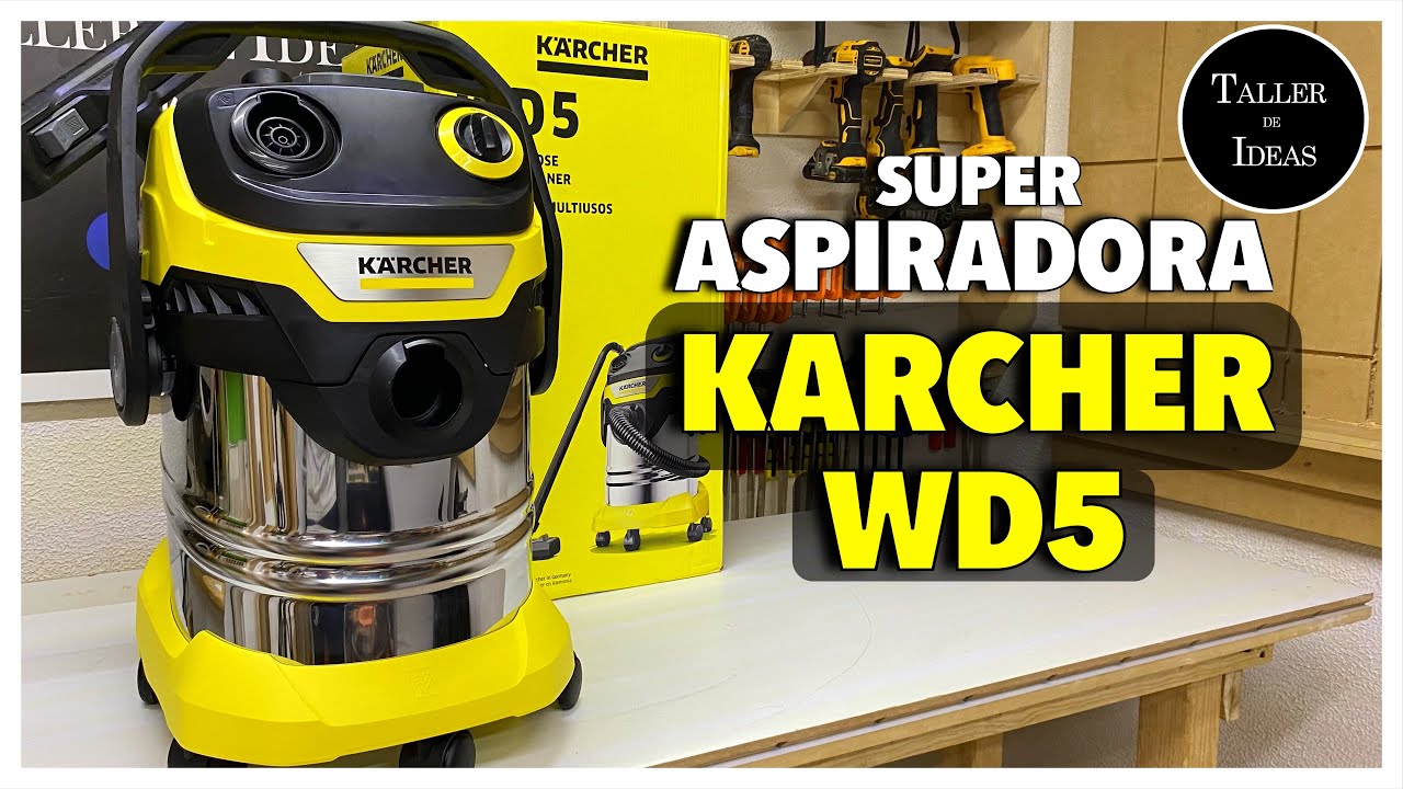 ASPIRADORA KARCHER WD 5 UNBOXING