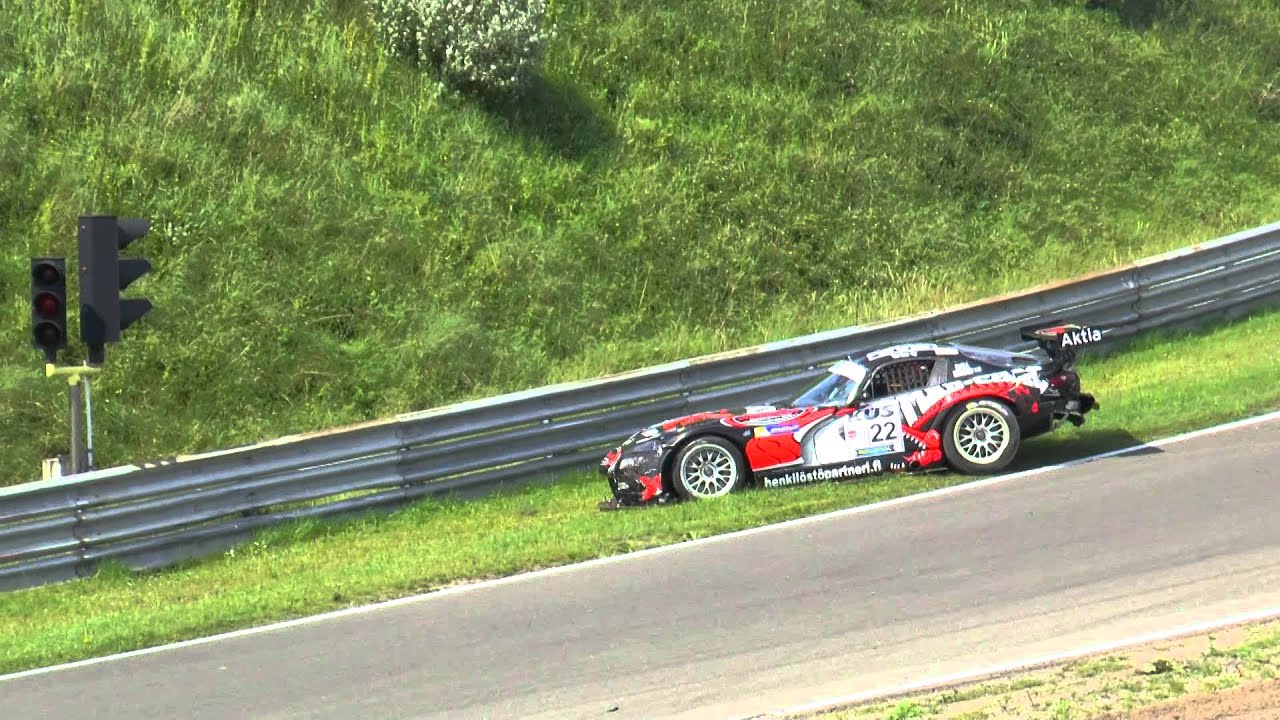 Chrysler Viper GTS-R Crash - DMV TCC Zandvoort - Pertti Kuismanen