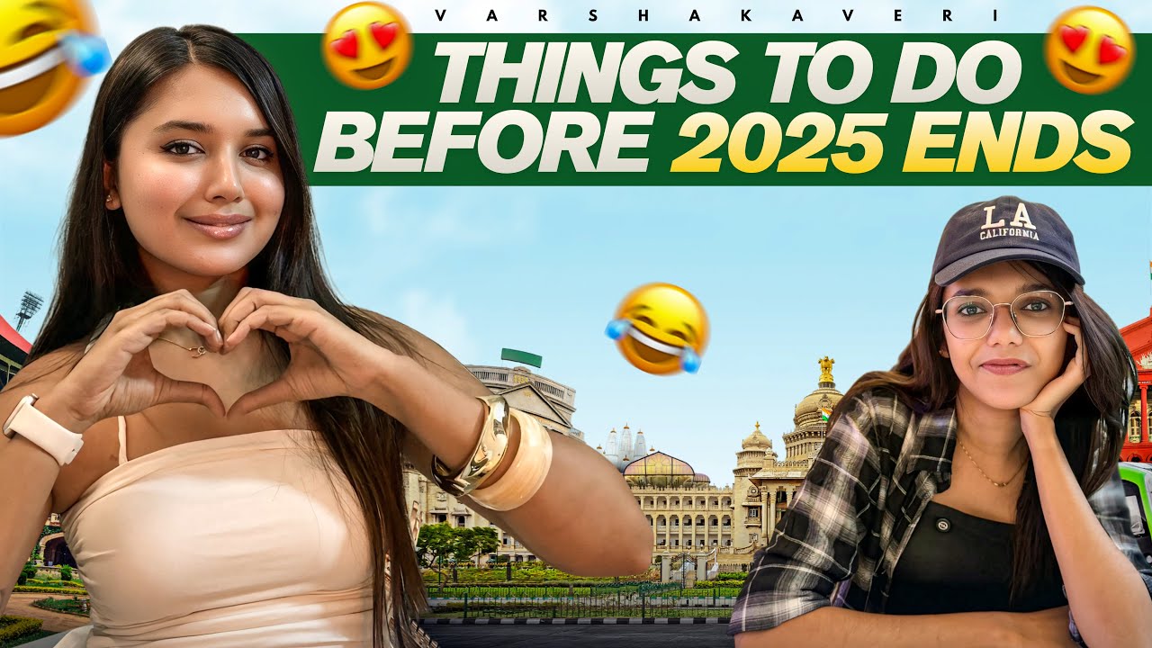 Things to do before 2025 ends | Make memories 🤍#varshakaveri  #2025 #youtube 