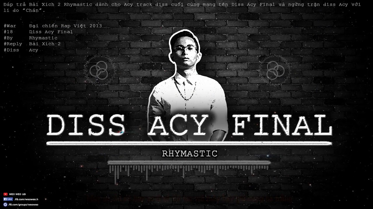 Diss Acy Final - Rhymastic [Video Lyrics Remake]