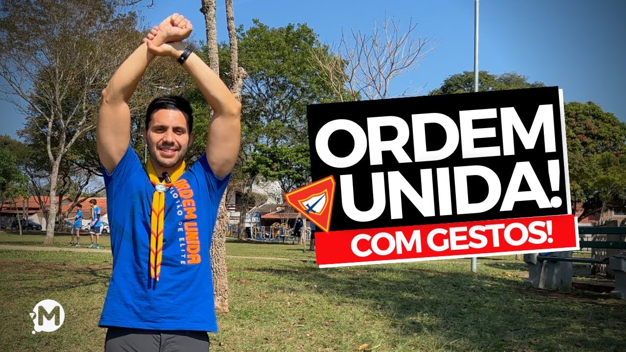 ORDEM UNIDA COM GESTOS!