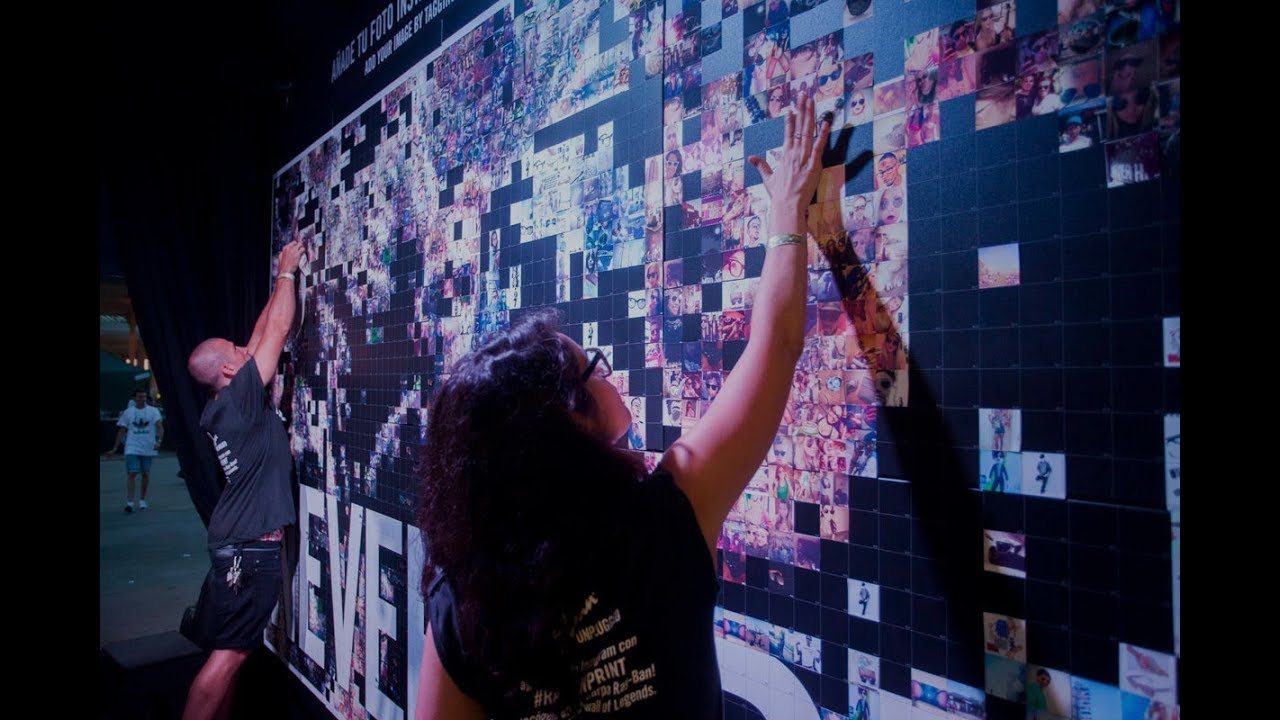 Photo Mosaic Wall | The Events Company