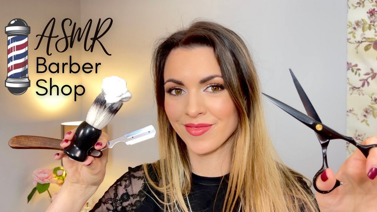 ASMR Barber Shop | Men's VIP Haircut, Wash and Shave | (Soft Spoken Roleplay)