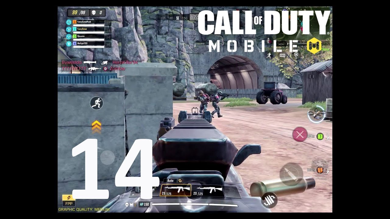 Squad vs Squad Total 29 Kills - Call of Duty: Mobile Part 14 - Battle Royale (iOS, Android)