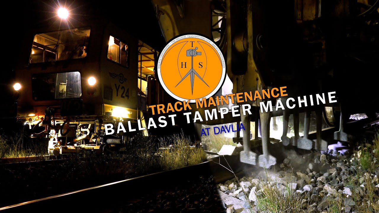Track Maintenance: Ballast Tamper Machine at Davlia | July 2024