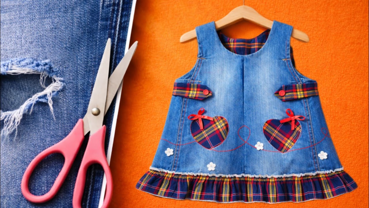 Before You Throw Away Old Jeans 👖❌This Is What They Turn Into… 👀✨