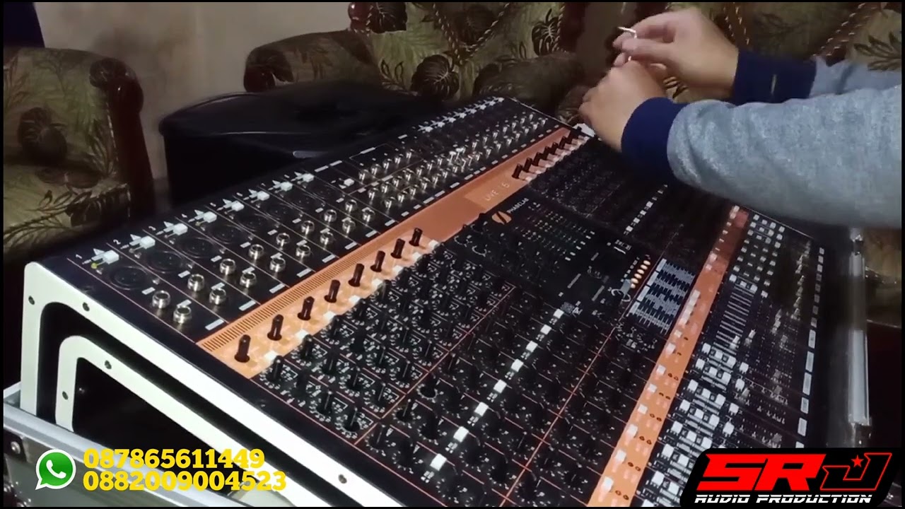 servis mixer phaselab live 16 chanel mati dan gemrodok