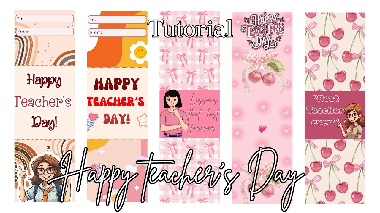 Teachers' Day Tutorial: How to Create and Print a Pen Sleeve in Canva ✨