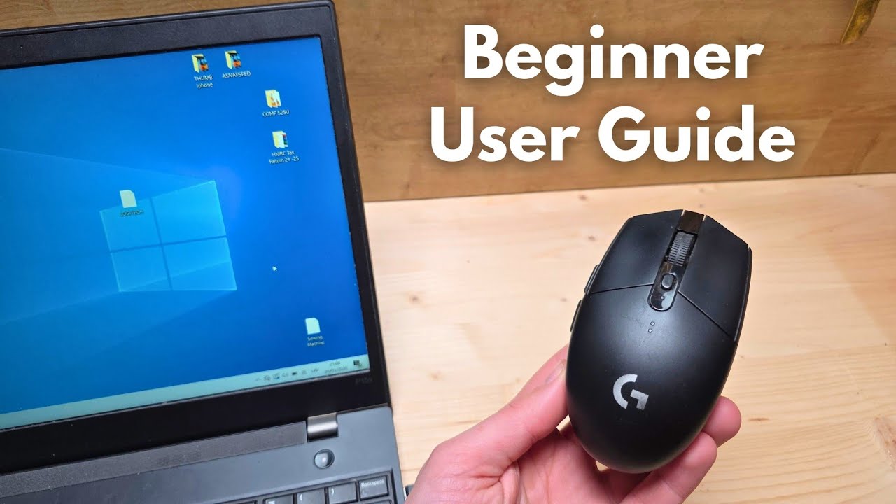 Как включить и начать использовать беспроводную мышь Logitech G305 / G304