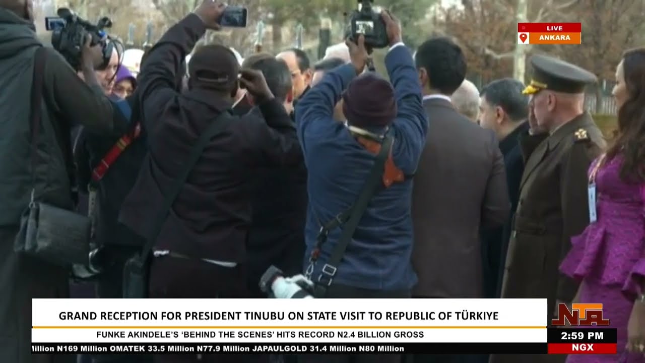 Grand Reception for President Tinubu on State Visit to Türkiye | NTA