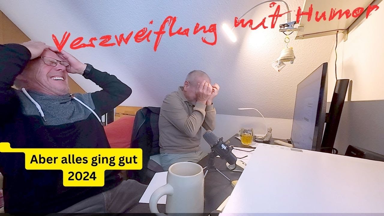 Verzweiflung und Humor - lachhaft🤣