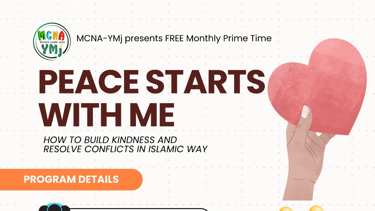 Peace starts with me - FREE Monthly Prime Time