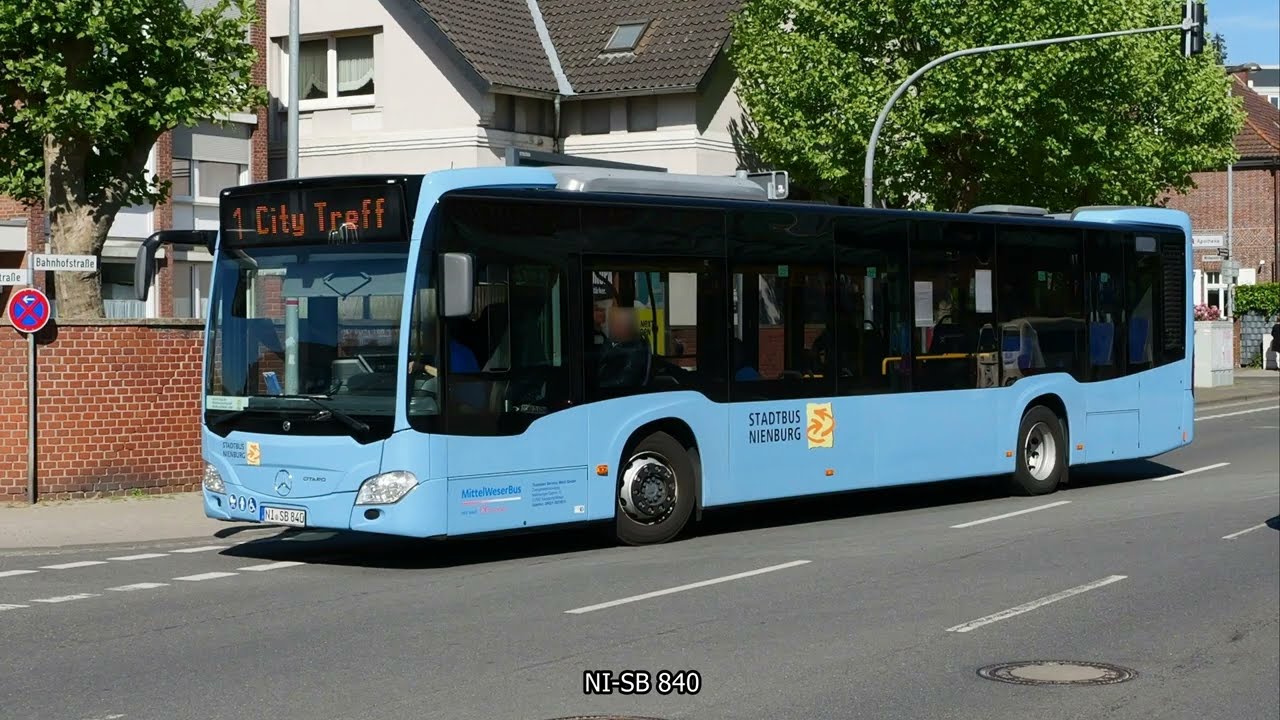 Nienburg (Weser) (Bus; MittelWeserBus - Transdev NI-Wf (Stadtbus Nienburg)) (20250512) (Slide show)