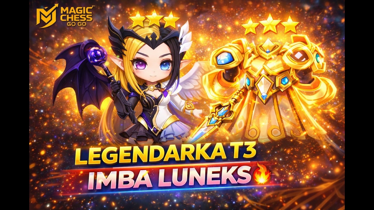 🔥 Legendarka T3 Imba Luneks! Meta Buzadigan Sostav | Magic Chess Go Go
