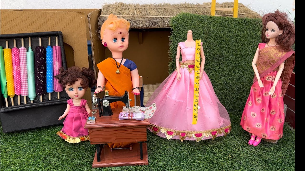 Barbie Doll All Day Routine In Indian Village/Bunty Chintu Ki Kahani Part -2/Barbie Doll Bed time