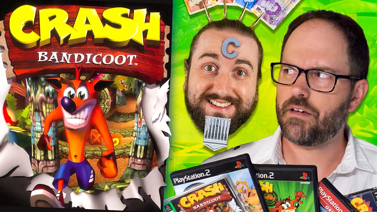 Crash Bandicoot Games with Caddicarus - Angry Video Game Nerd (AVGN)