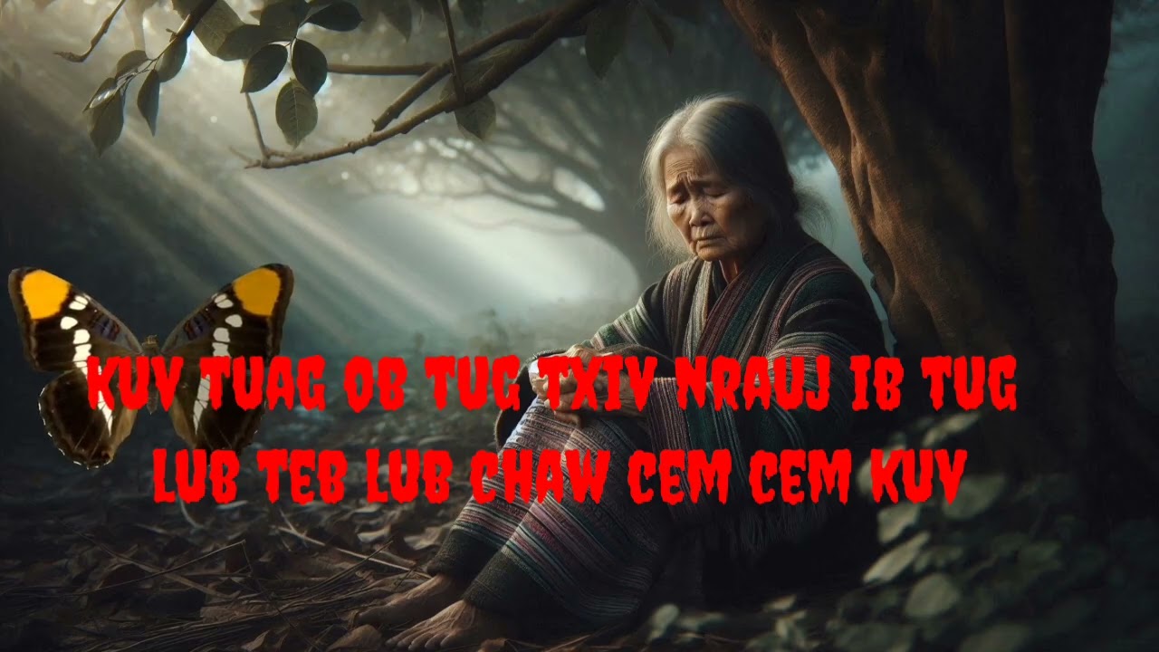 Kuv tuag ob tug txiv nrauj ib tug lub teb chaw cem cem kuv tia kuv yog neeg hmoo hlob