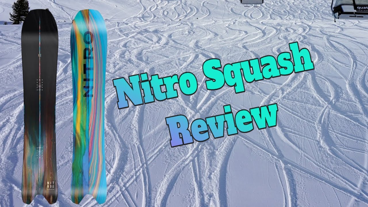 The 2024 Nitro Squash Snowboard Review