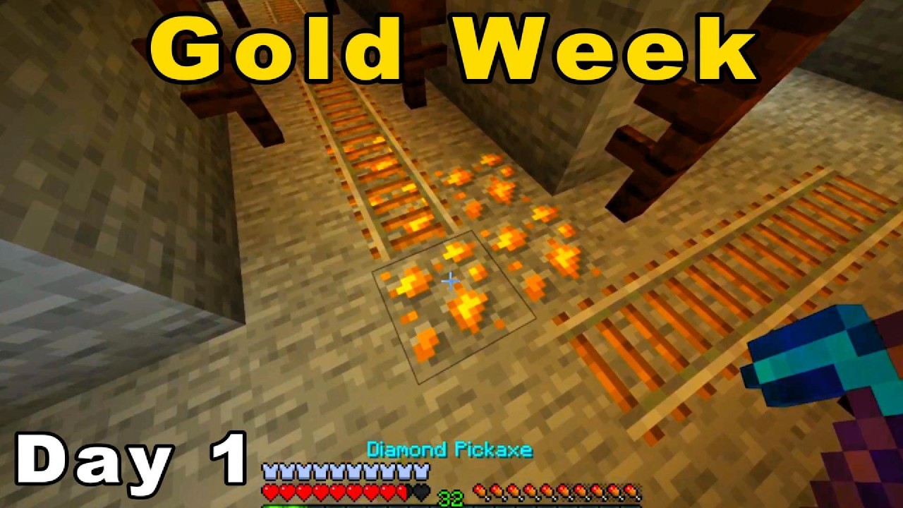 Gold Week - Day 1 | Let's Play Minecraft [Ep. 103]