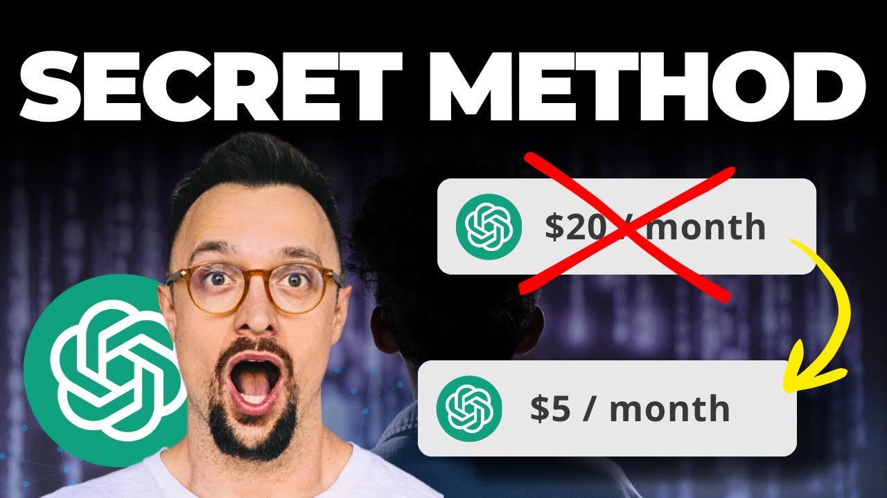 Paid ChatGPT 5 Times Cheaper – Secret Method Only Few People Know