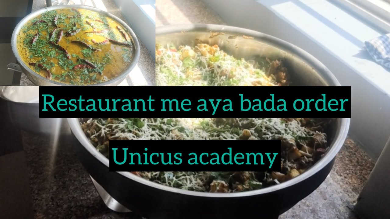 Restaurant me aya bada order, mili10/10rating#daily #vlog