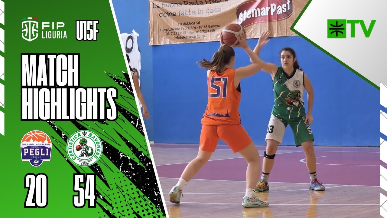 BASKET PEGLI - CESTISTICA SV U15 FEMMINILE | MATCH HIGHLIGHTS 🤍💚
