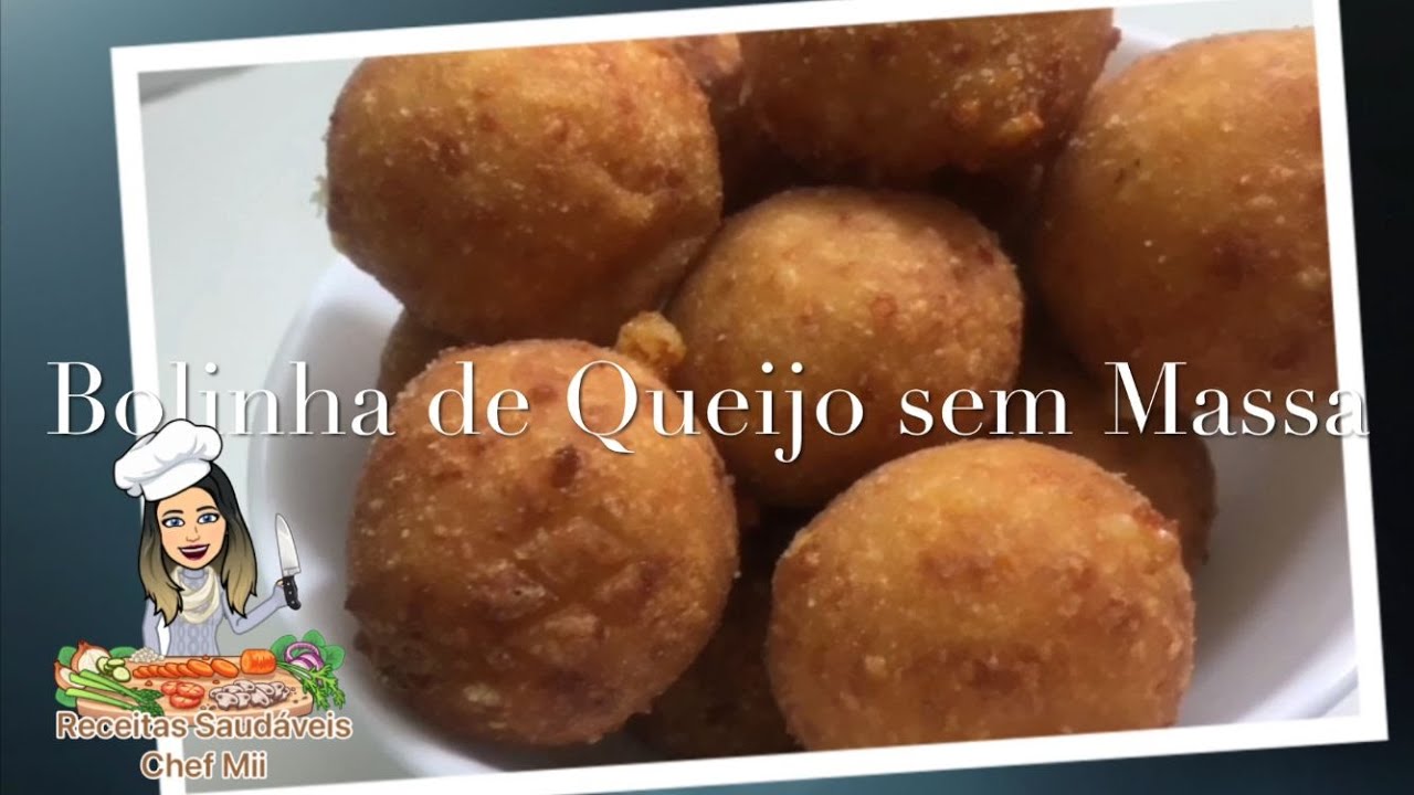 [LANCHINHO] Bolinha de Queijo sem Massa | Deliciosa e Saudável - Receitas Saudáveis - Chef Mii