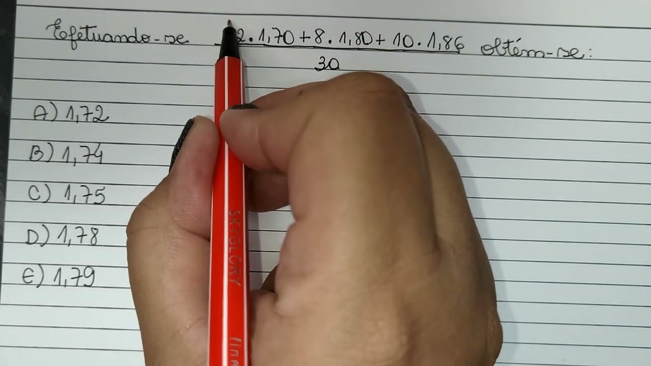 QUESTÃO 545 - MATEMÁTICA BÁSICA - MULTIPLICAÇÃO, ADIÇÃO E DIVISÃO