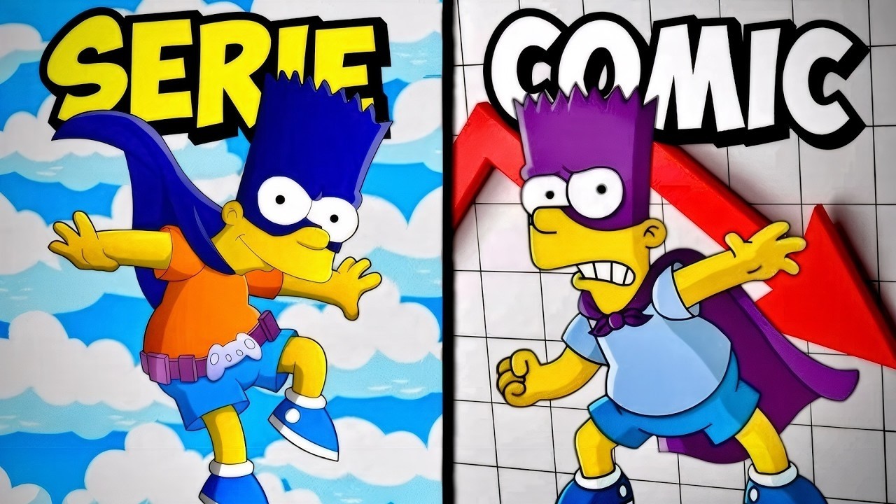 La Caída del Cómic de Los Simpson 🍩 El Universo Alterno de Springfield | Historia Completa