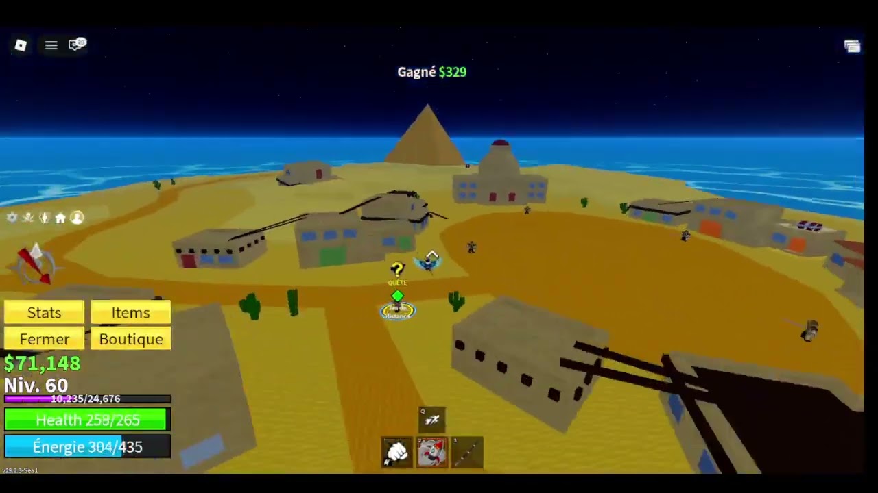 Je farm sur blox fruit