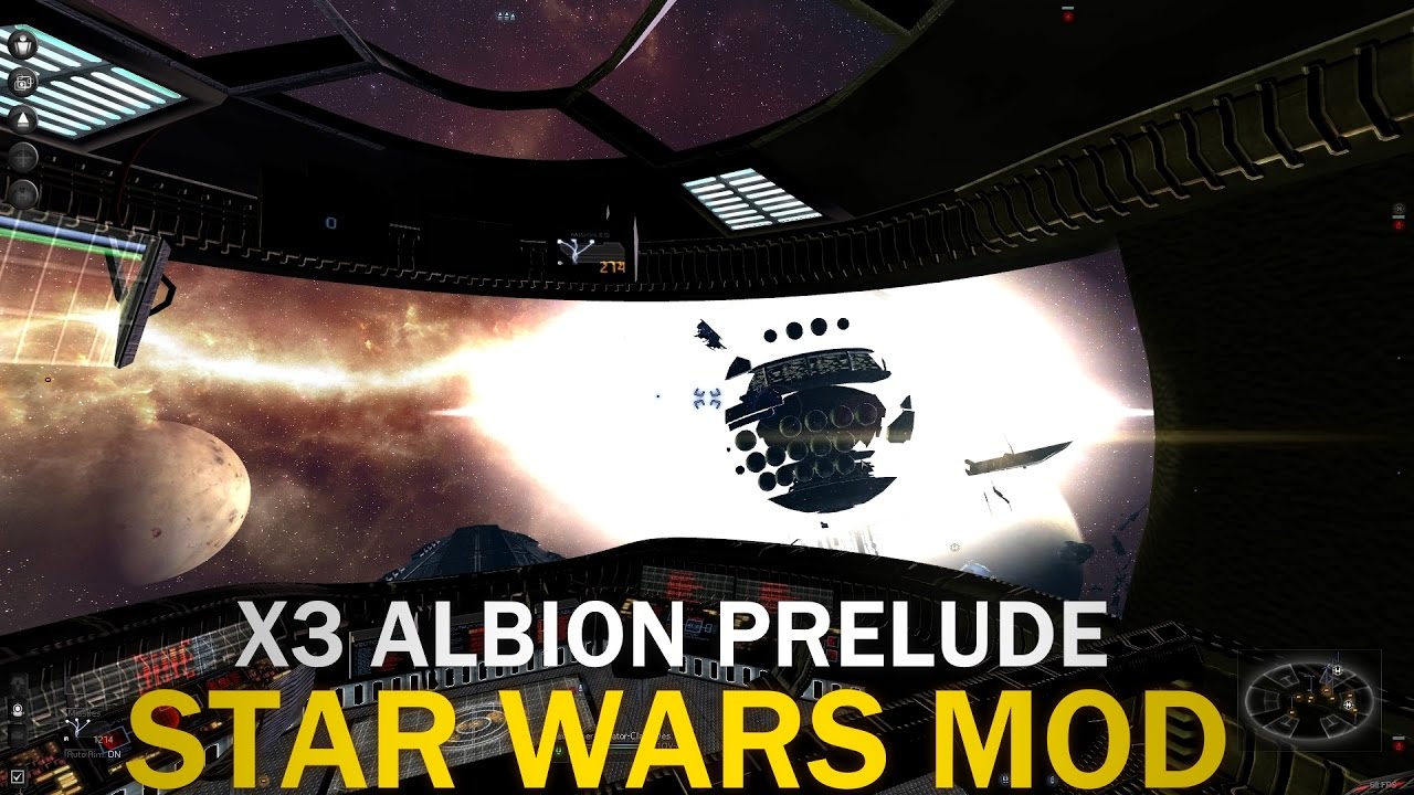 X3AP Star Wars Mod (Rebel Alliance) - Episode 19 Destruction Of The Xenon Station!