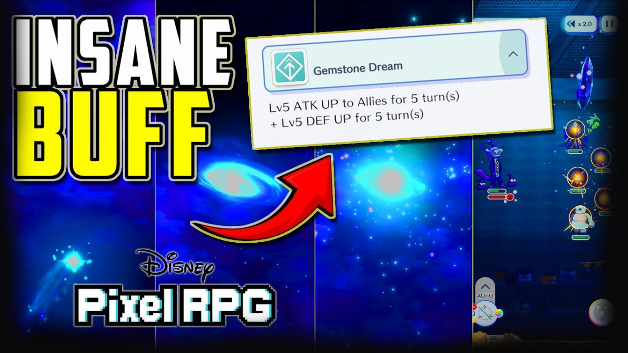 GET THIS SKILL FAST - Disney Pixel RPG
